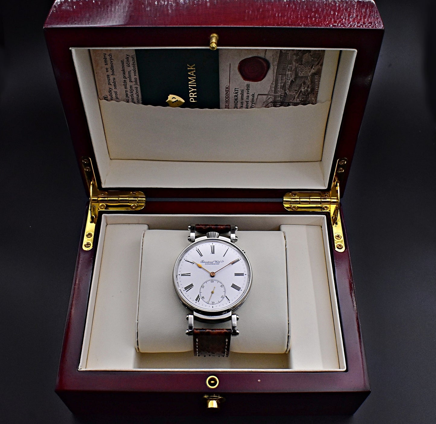 Starožitné Švýcarské Hodinky IWC SCHAFFHAUSEN 1904