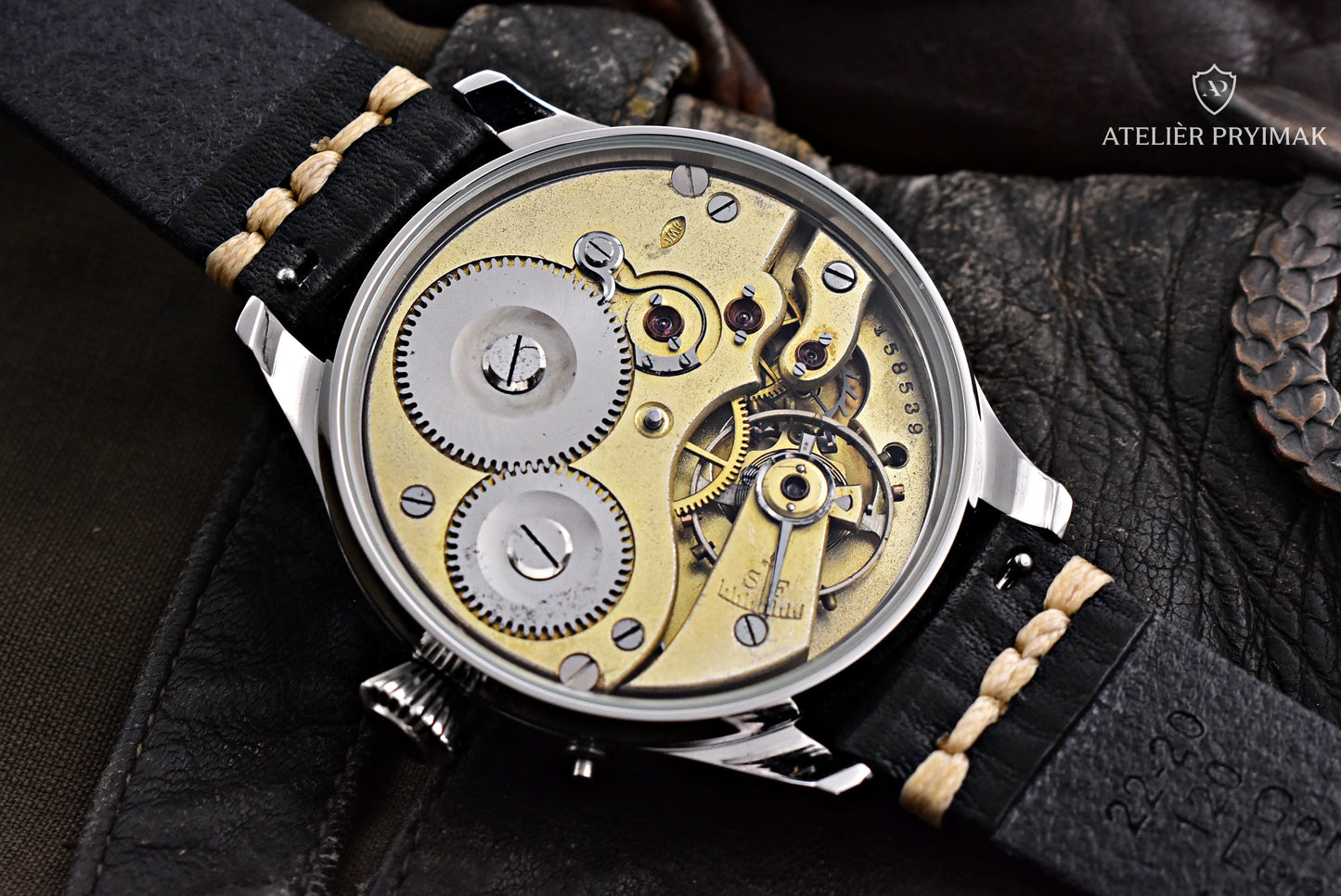 Letecké / pilotní starožitné hodinky IWC Schaffhausen 1897