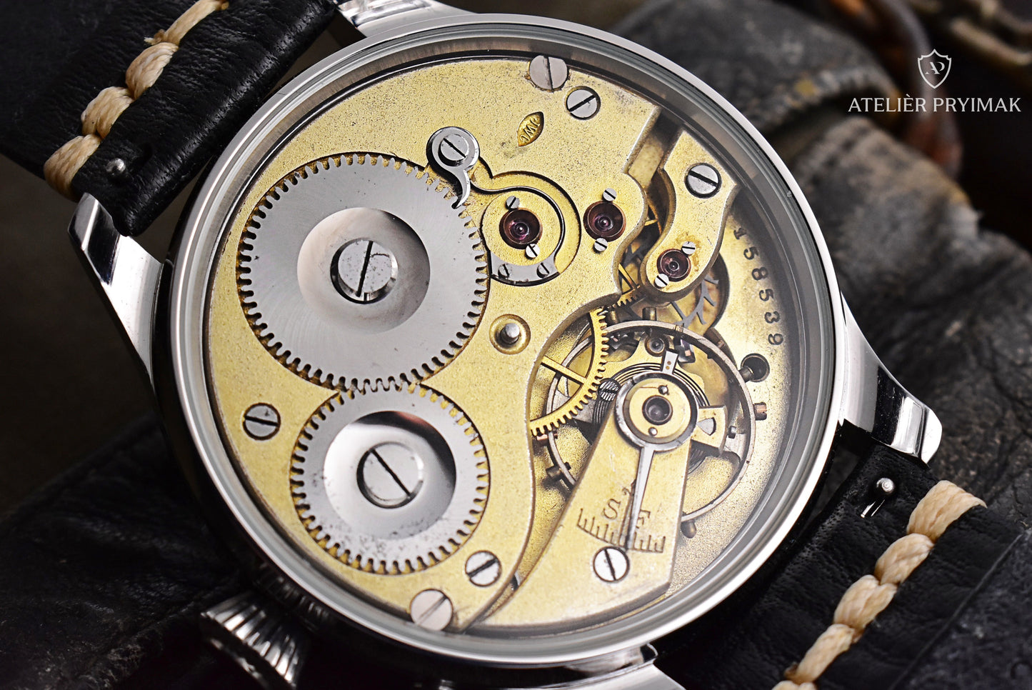 Letecké / pilotní starožitné hodinky IWC Schaffhausen 1897