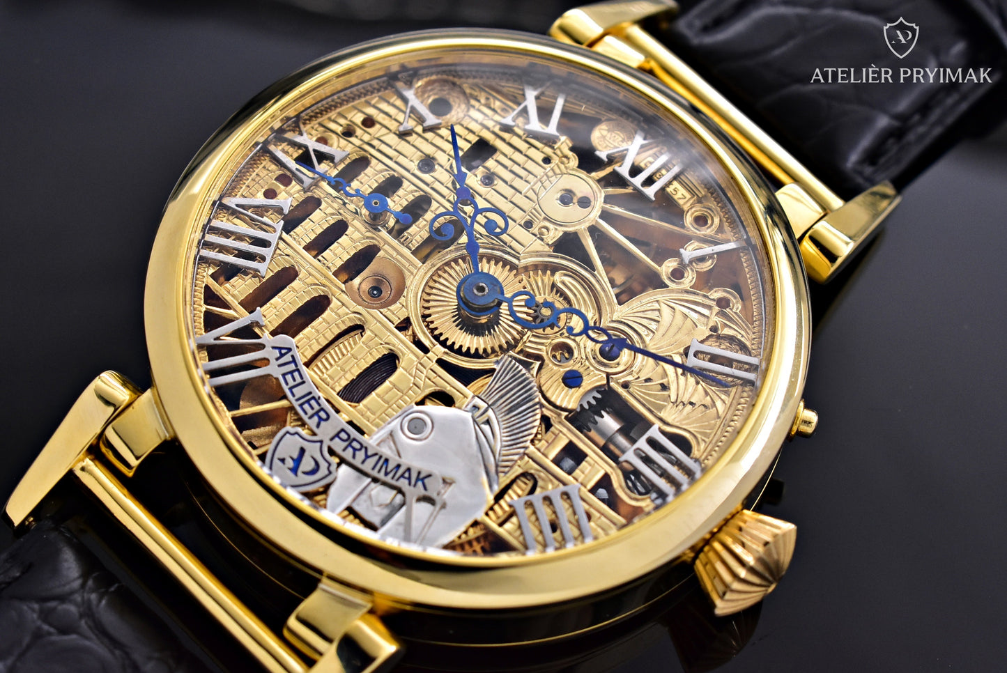Exkluzivní skeletové hodinky IWC Schaffhausen "GLADIÁTOR" 1926