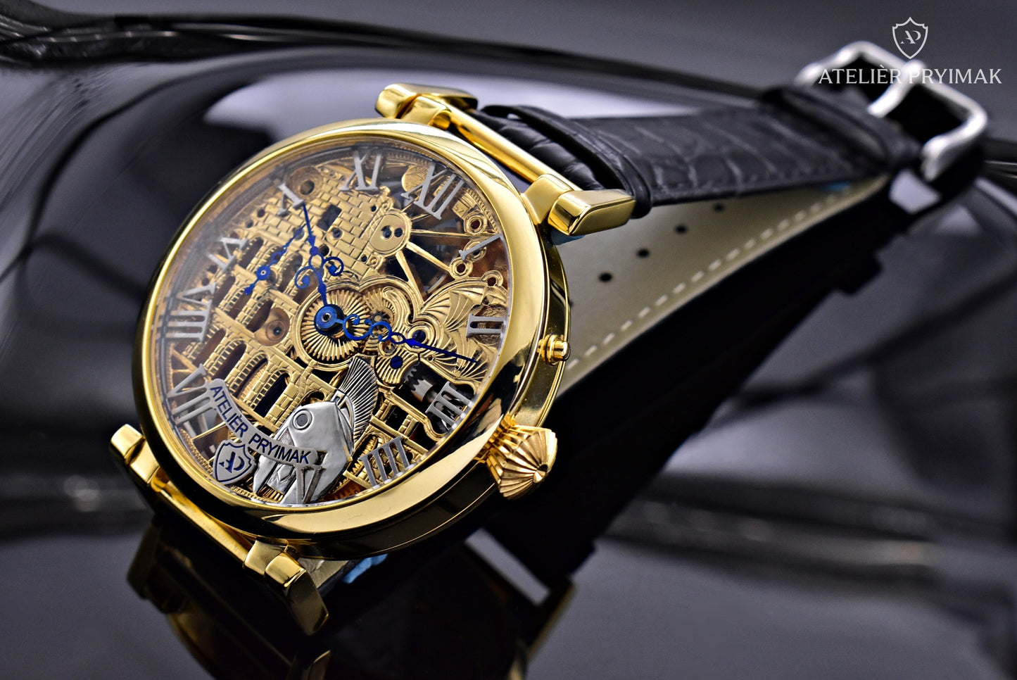 Exkluzivní skeletové hodinky IWC Schaffhausen "GLADIÁTOR" 1926