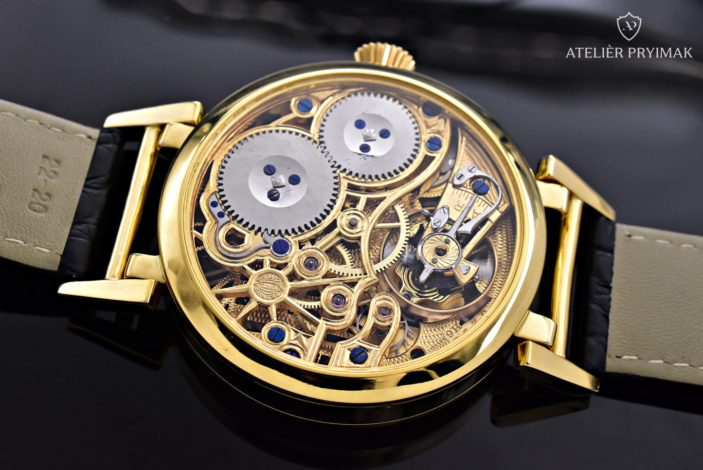 Exkluzivní skeletové hodinky IWC Schaffhausen "GLADIÁTOR" 1926