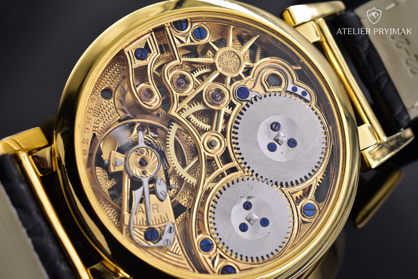 Exkluzivní skeletové hodinky IWC Schaffhausen "GLADIÁTOR" 1926