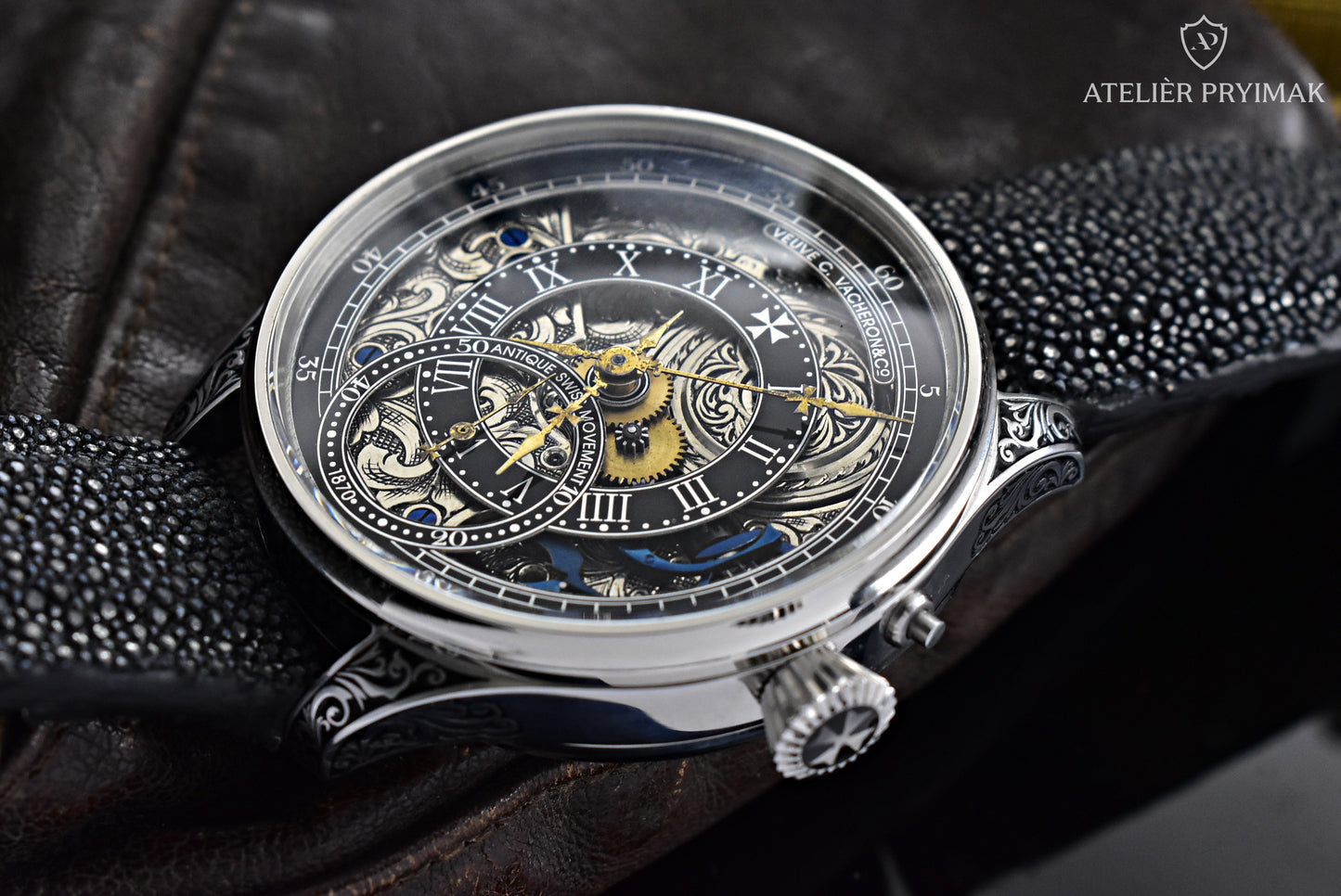 Unikatní Hodinky Veuve C. Vacheron ( Vacheron & Constantin ) 1870
