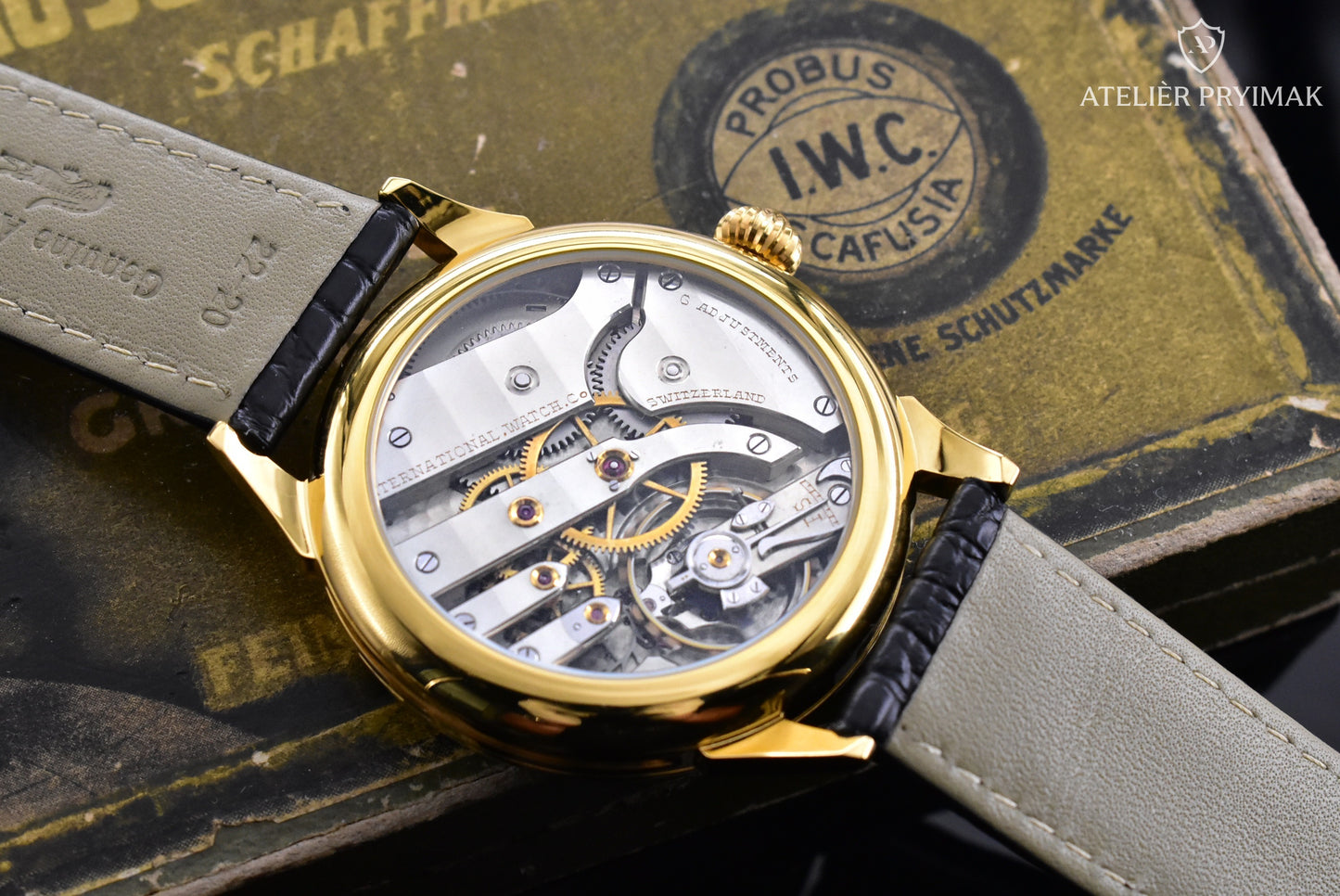 Starožitné Hodinky IWC Schaffhausen 1920