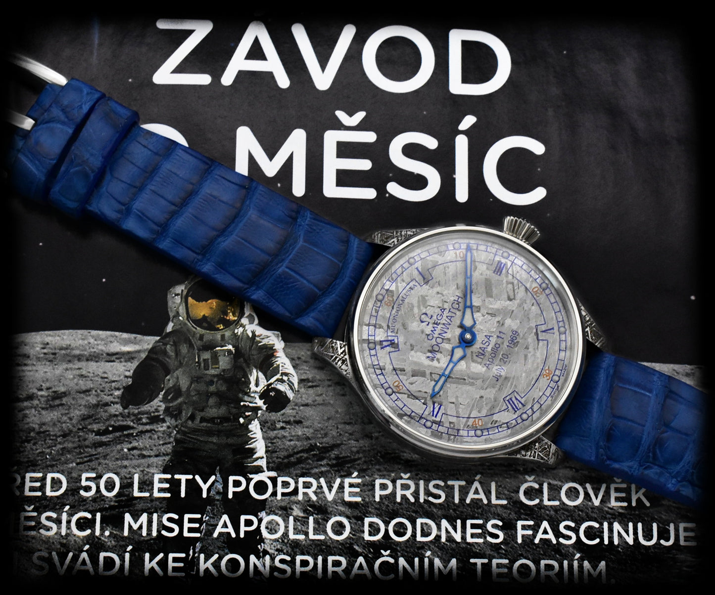 Hodinky Omega "Moonwatch NASA - Apollo 11"