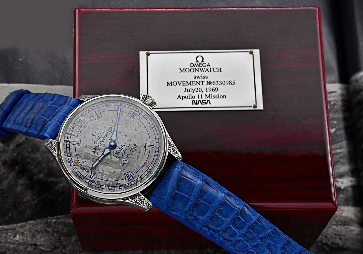 Hodinky Omega "Moonwatch NASA - Apollo 11"