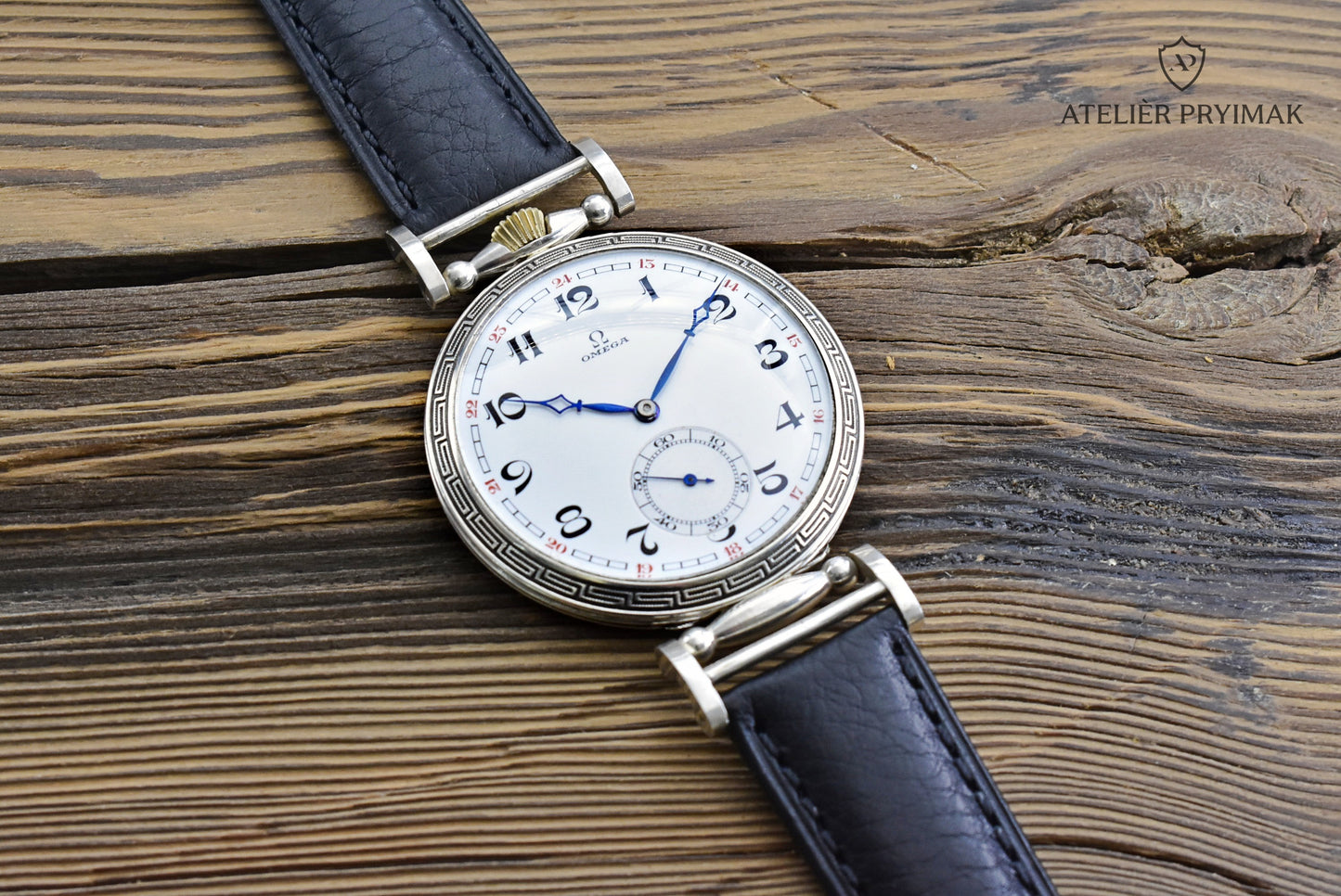 Starožitné Stříbrné Švýcarské Hodinky OMEGA 1925