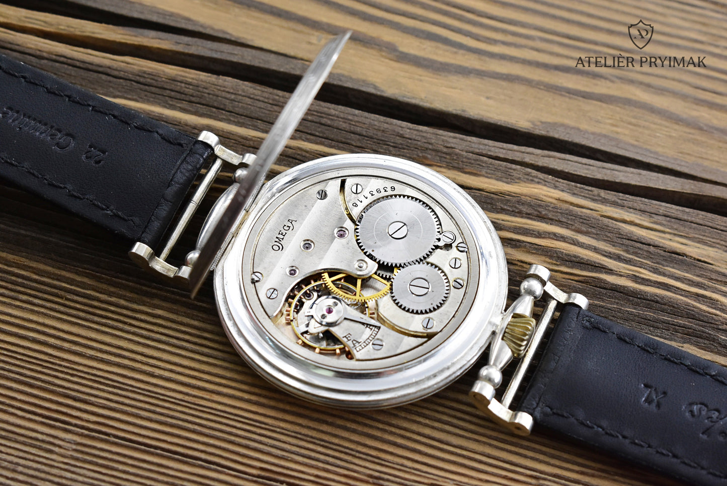 Starožitné Stříbrné Švýcarské Hodinky OMEGA 1925