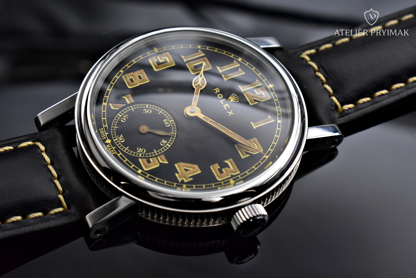 Vojenské starožitné švýcarské hodinky ROLEX 1940