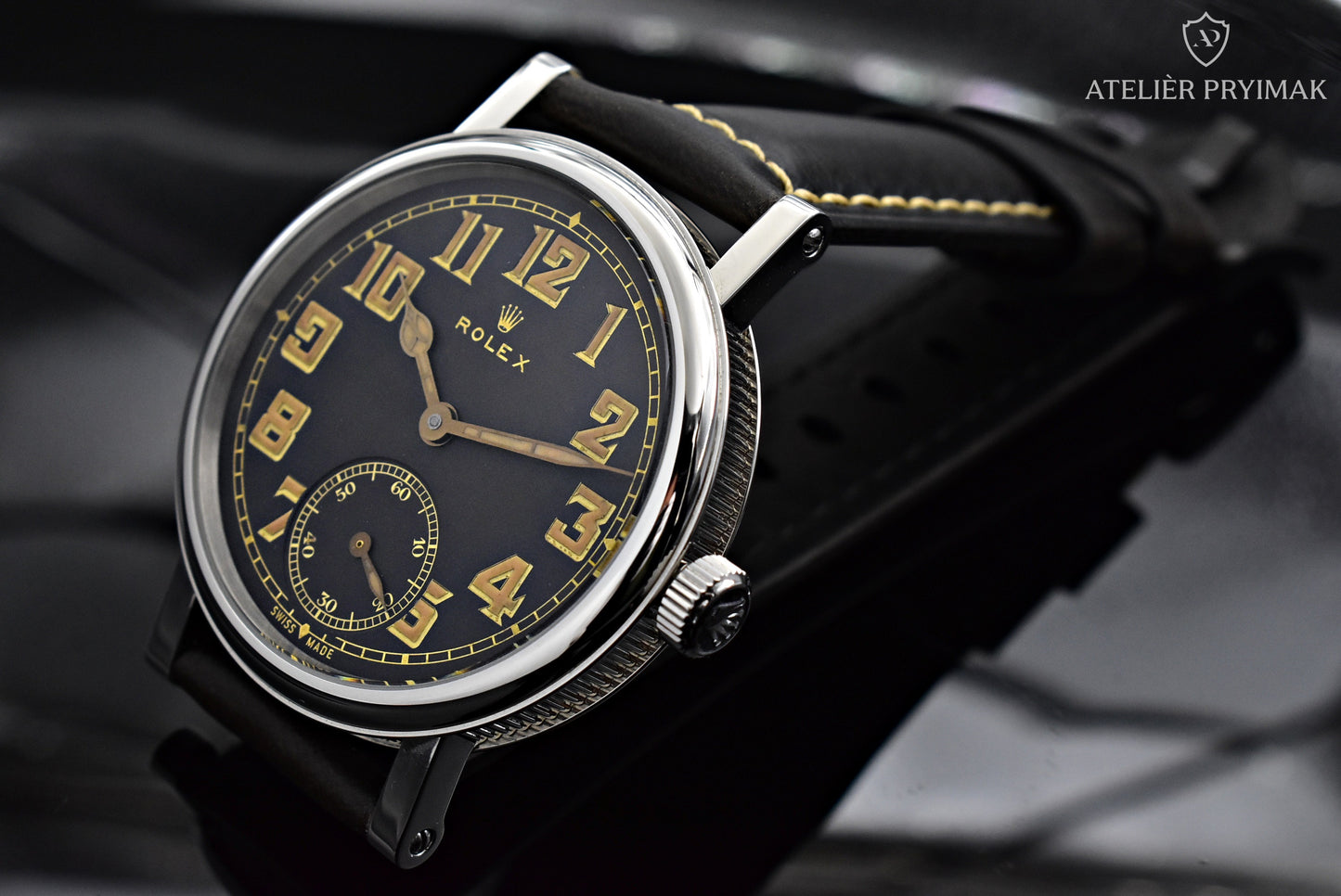 Vojenské starožitné švýcarské hodinky ROLEX 1940