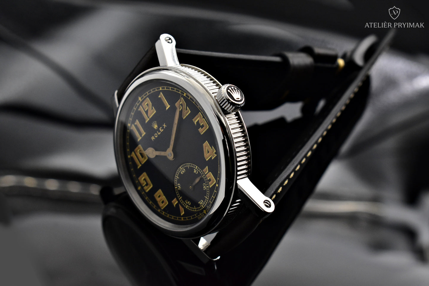 Vojenské starožitné švýcarské hodinky ROLEX 1940