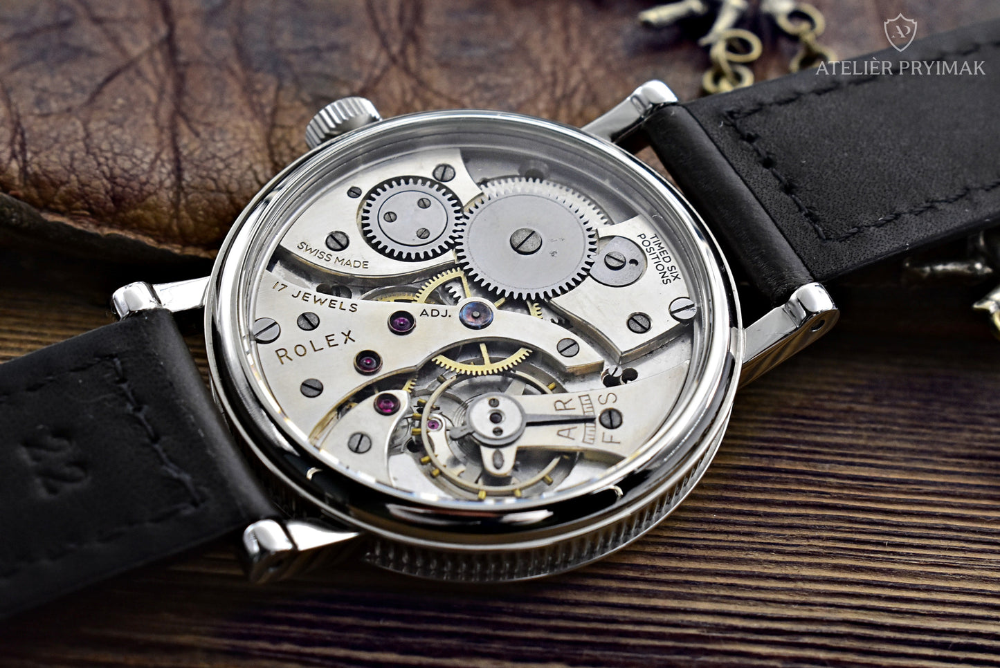 Vojenské starožitné švýcarské hodinky ROLEX 1940