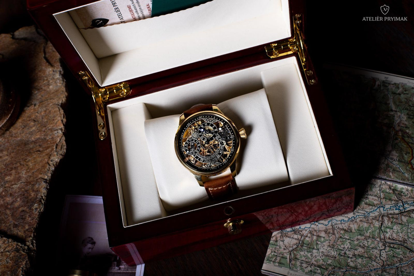 Exkluzivní skeletové hodinky AP "Staroměstský Orloj 1410"