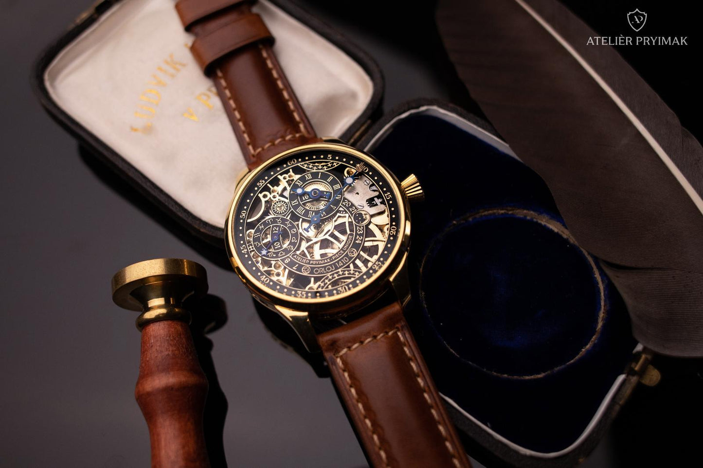 Exkluzivní skeletové hodinky AP "Staroměstský Orloj 1410"