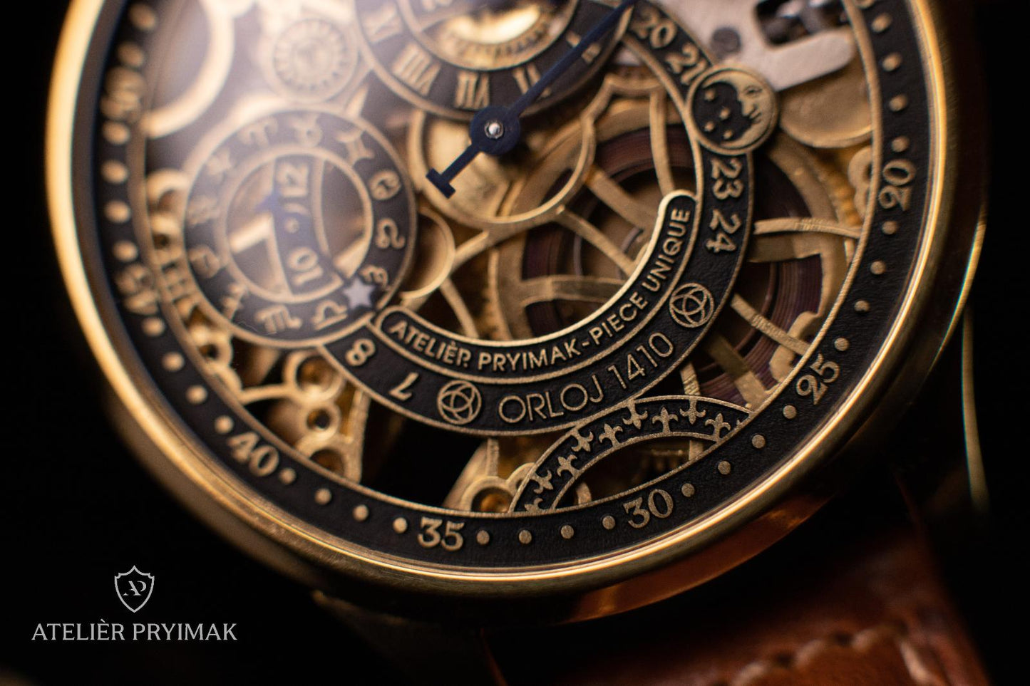 Exkluzivní skeletové hodinky AP "Staroměstský Orloj 1410"