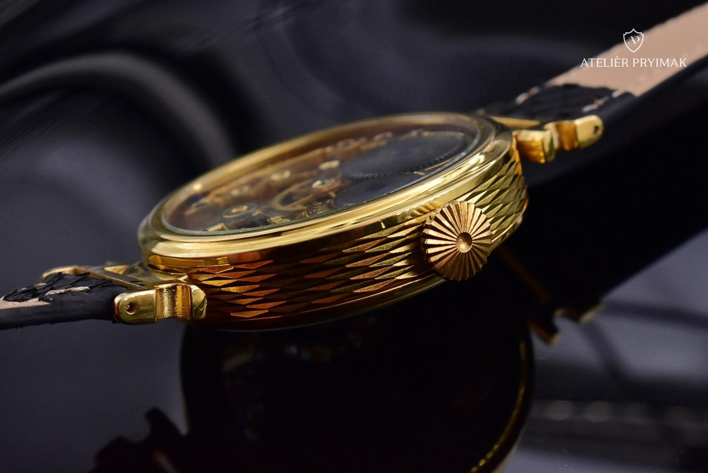 Exkluzivní starožitné skeletové hodinky OMEGA 1914