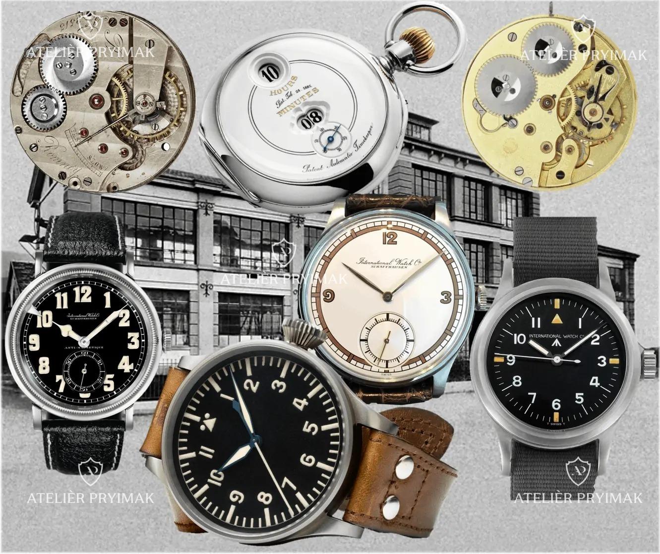 Letecké /pilotní starožitné hodinky IWC Schaffhausen 1907