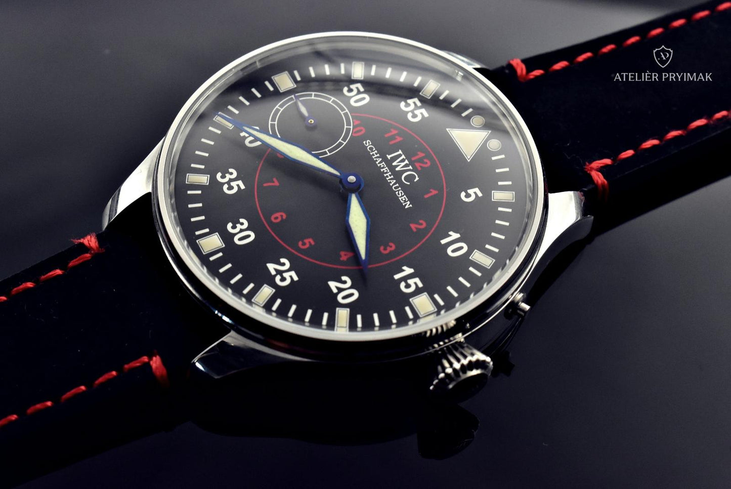 Letecké /pilotní starožitné hodinky IWC Schaffhausen 1907