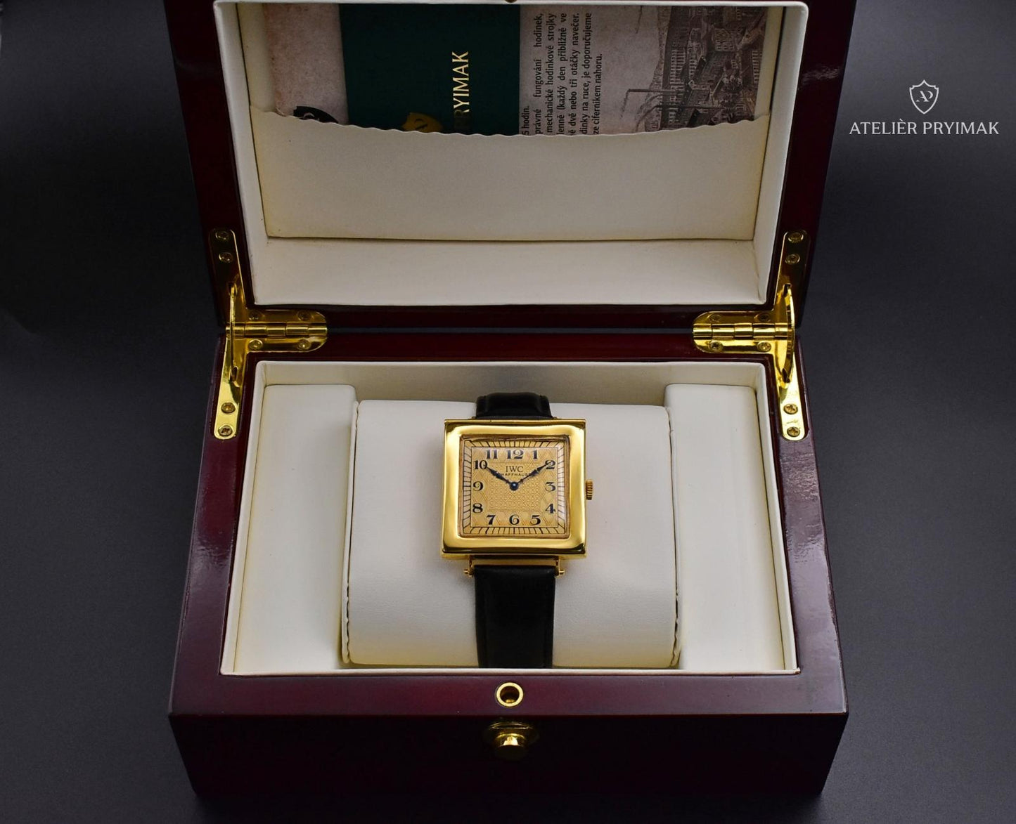 Starožitné švýcarské hodinky IWC Schaffhausen ART DÉCO 1920