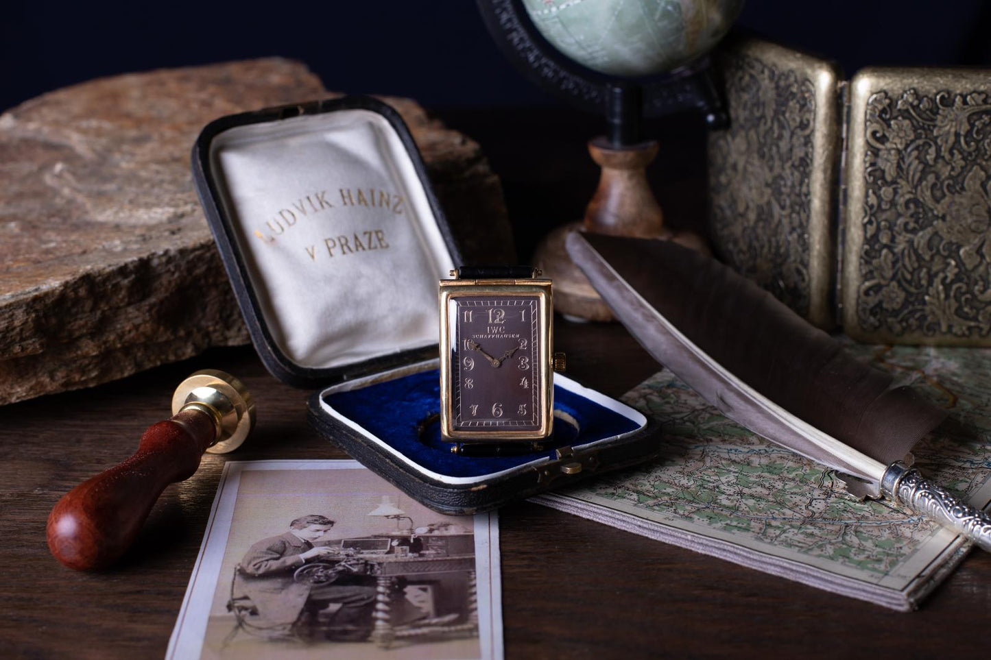 Starožitné švýcarské hodinky IWC Schaffhausen ART DÉCO 1927