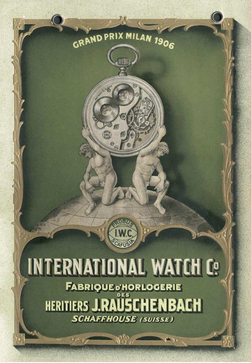 Starožitné Švýcarské Hodinky IWC Schaffhausen "Qual. Extra" 1906