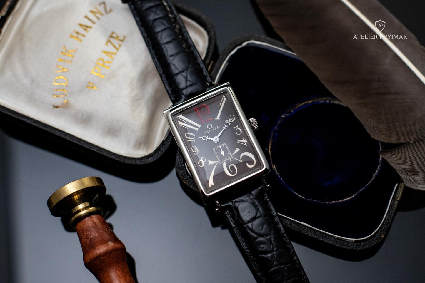 Starožitné švýcarské hodinky Omega ART DÉCO 1932