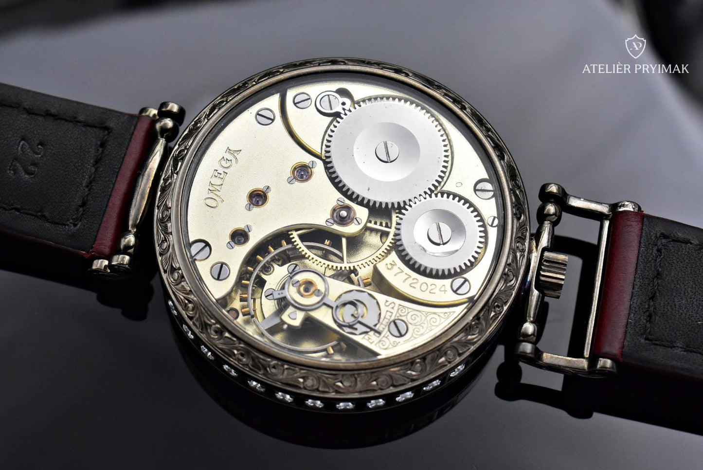 Starožitné švýcarské hodinky OMEGA Chronometre 1911