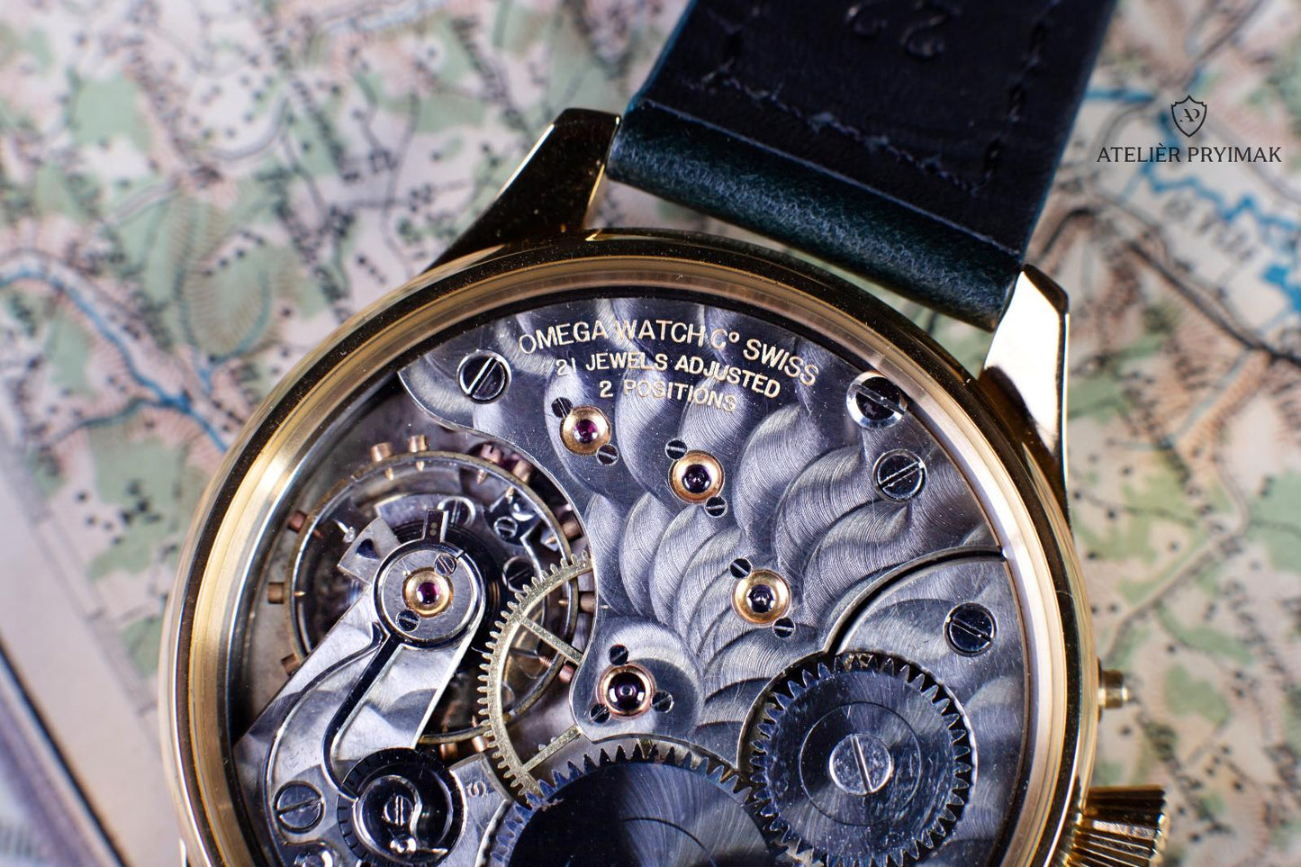 *PŘEDOBJEDNÁVKA* Starožitné švýcarské hodinky OMEGA Chronometre 21 jewels 1903