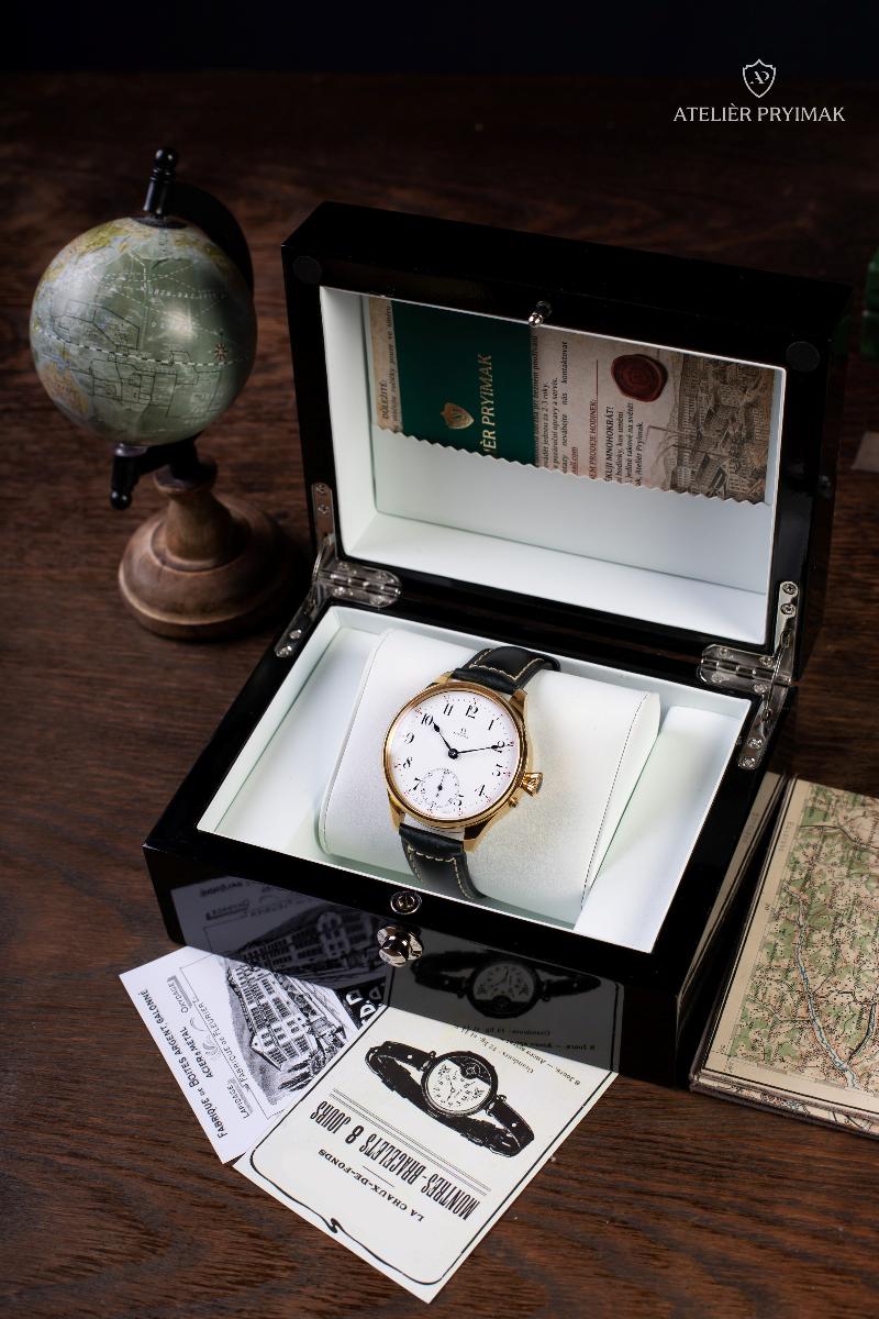 *PŘEDOBJEDNÁVKA* Starožitné švýcarské hodinky OMEGA Chronometre 21 jewels 1903