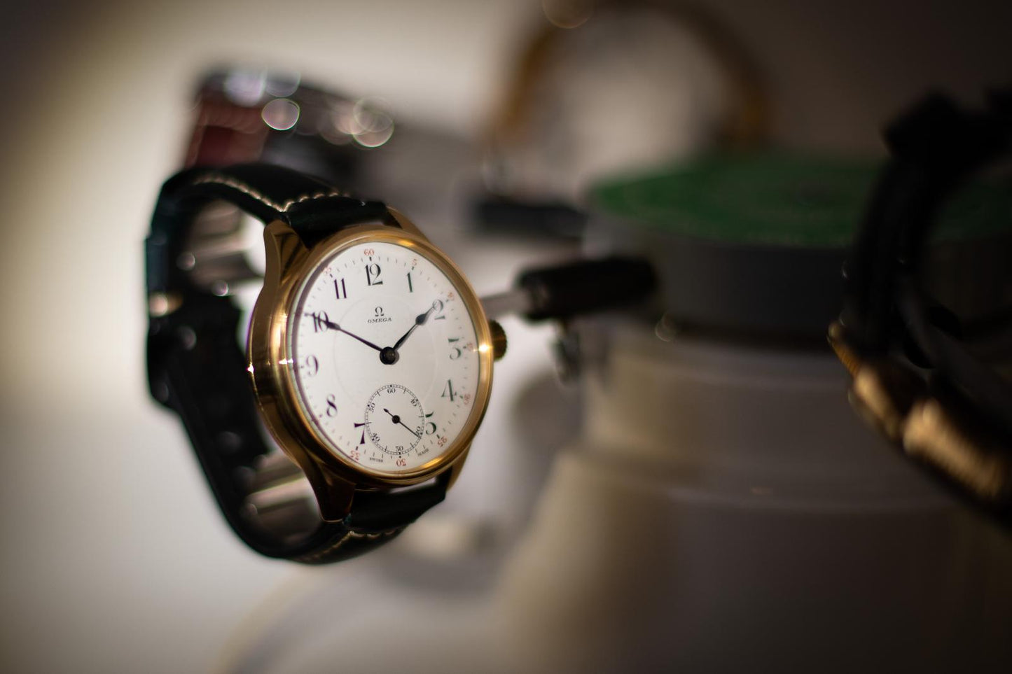 *PŘEDOBJEDNÁVKA* Starožitné švýcarské hodinky OMEGA Chronometre 21 jewels 1903