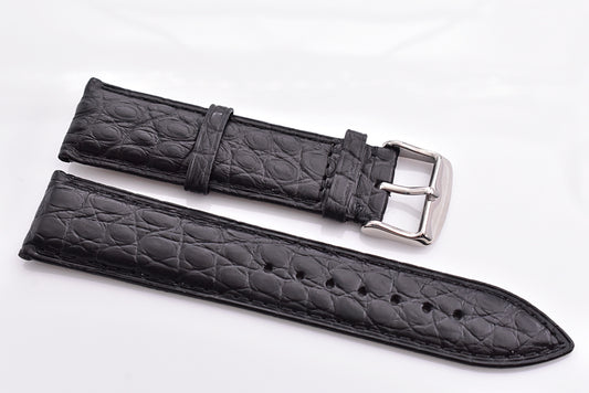 Řemínek PRESTIGE pravá krokodýlí kůže 20-22mm
