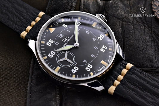 Letecké / pilotní starožitné hodinky IWC Schaffhausen 1897