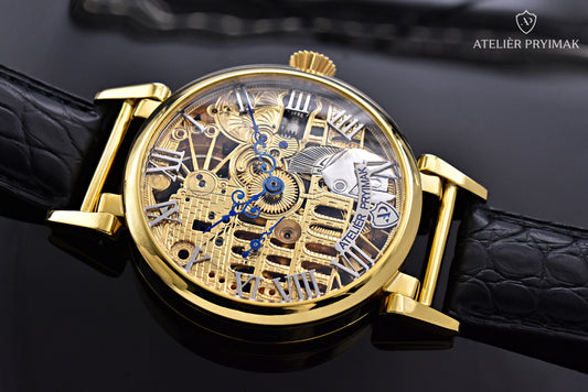 Exkluzivní skeletové hodinky IWC Schaffhausen "GLADIÁTOR" 1926