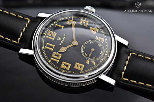 Vojenské starožitné švýcarské hodinky ROLEX 1940