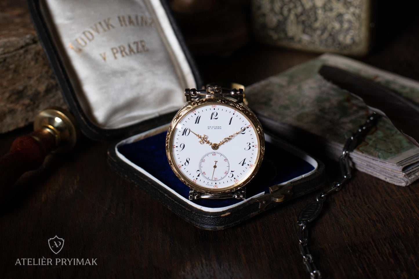Starožitné Švýcarské Hodinky Ed. KOEHN (PATEK PHILIPPE) 1900