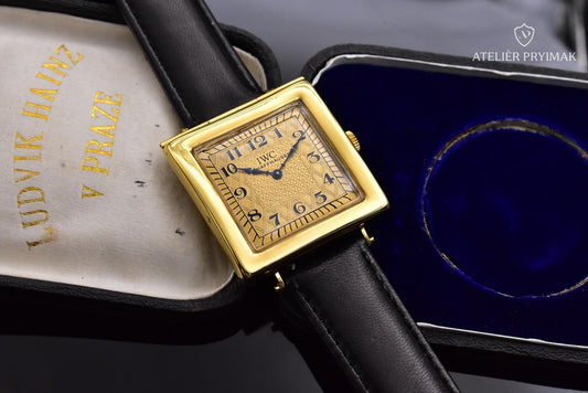 Starožitné švýcarské hodinky IWC Schaffhausen ART DÉCO 1920