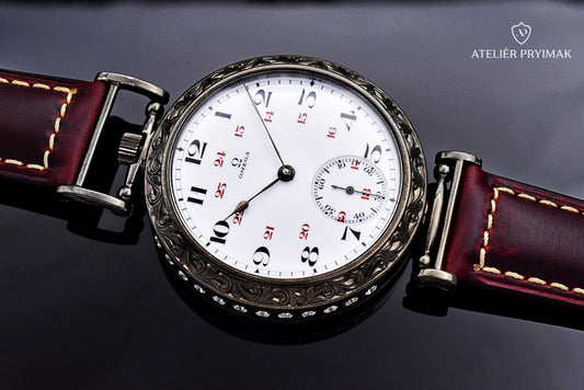 Starožitné švýcarské hodinky OMEGA Chronometre 1911